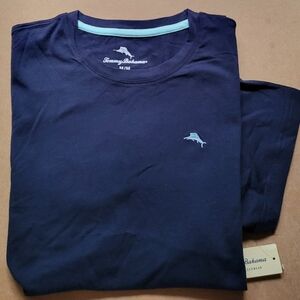 Tommy Bahama mens t-shirt crew neck Size M L XL Navy